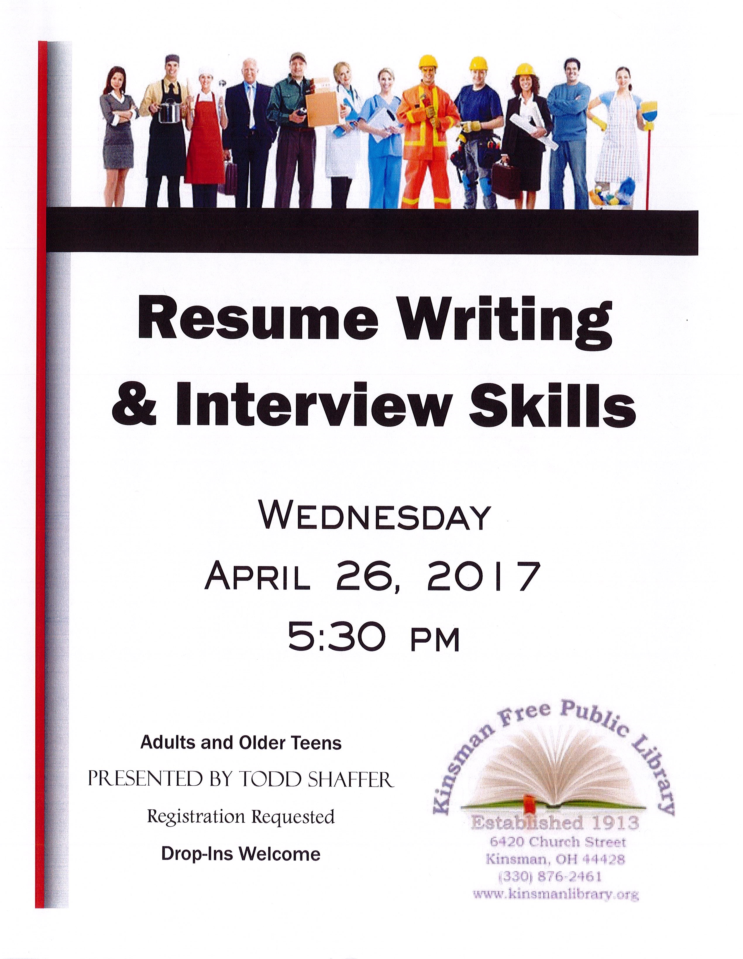 Resume and Interview Tips
