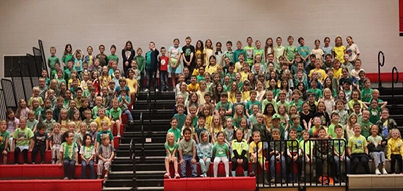 Elementary Yellow and Green